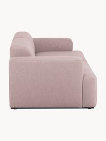 Sofa Melva (3-Sitzer), Bezug: 100% Polyester Der hochwe, Gestell: Massives Kiefernholz, Spa, Füße: Kunststoff Dieses Produkt, Webstoff Hellrosa, B 238 x T 101 cm