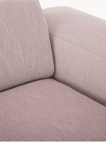 Sofa Melva (3-Sitzer), Bezug: 100% Polyester Der hochwe, Gestell: Massives Kiefernholz, Spa, Webstoff Hellrosa, B 238 x T 101 cm
