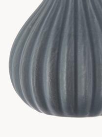 Petits vases en grès cérame Wilma, 3 élém., Grès cérame, Gris, noir, blanc, Lot de différentes tailles