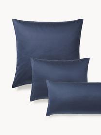 Baumwollsatin-Kissenbezug Comfort, Webart: Satin Fadendichte 300 TC,, Dunkelblau, B 40 x L 80 cm