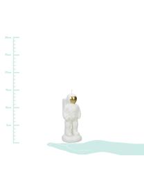 Świeca Astronaut, Parafina, Biały, S 7 x W 14 cm