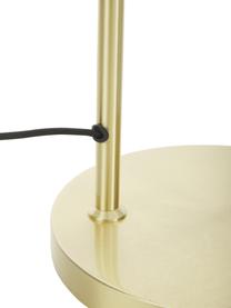 Leeslamp Wilson met glazen lampenkap, Lampenkap: glas, metaal, Lampvoet: vermessingd metaal, Messingkleurig, B 28 cm x H 151 cm