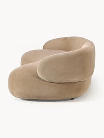 Sofa Alba (4-Sitzer), Bezug: 97 % Polyester, 3 % Nylon, Gestell: Massives Fichtenholz, Bir, Füße: Kunststoff Das in diesem , Webstoff Beige, B 326 x T 112 cm
