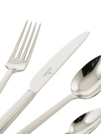 Hochglanzpoliertes Design-Besteck-Set La Classica, 6 Personen (30-tlg.), Edelstahl 18/10

Das Besteck ist aus Edelstahl gefertigt. Somit ist es langlebig, rostet nicht und ist resistent gegen Bakterien. Zudem ist es Spülmaschinenfest, farbecht, pflegeleicht, geschmacksneutral und säurebeständig., Silberfarben, hochglanzpoliert, Set mit verschiedenen Größen