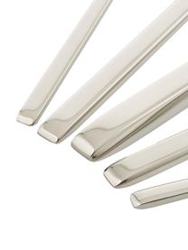 Hochglanzpoliertes Design-Besteck-Set La Classica, 6 Personen (30-tlg.), Edelstahl 18/10

Das Besteck ist aus Edelstahl gefertigt. Somit ist es langlebig, rostet nicht und ist resistent gegen Bakterien. Zudem ist es Spülmaschinenfest, farbecht, pflegeleicht, geschmacksneutral und säurebeständig., Silberfarben, hochglanzpoliert, Set mit verschiedenen Größen