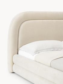 Polsterbett Solomon, Bezug: 100 % Polyester Der hochw, Gestell: Schichtholz, Webstoff Off White, B 140 x L 200  cm