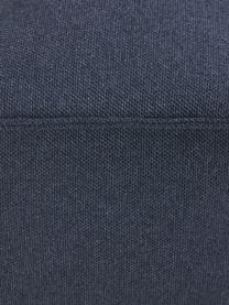 Module méridienne Lennon, Tissu bleu foncé, larg. 119 x prof. 180 cm, dossier à gauche