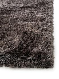 Tapis épais à surface brillante Lea, Anthracite