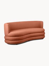 Sofa modułowa Bouclé Solomon (3-osobowa), Tapicerka: 100% polipropylen Dzięki , Stelaż: lite drewno sosnowe, płyt, Nogi: tworzywo sztuczne, Bouclé w odcieniu terakoty, S 193 x G 92 cm