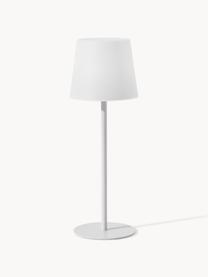 Stmievateľná stolová lampa s USB pripojením Fausta, Biela, Ø 13 x V 37 cm