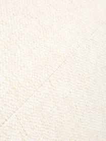 Méridienne modulable Sofia, Tissu blanc crème, larg. 340 x prof. 95 cm, dossier à droite