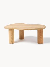 Konferenční stolek z dubového dřeva v organickém tvaru Didi, Masivní dubové dřevo, olejované

Tento produkt je vyroben z udržitelných zdrojů dřeva s certifikací FSC®., Dubové dřevo, Š 90 cm, H 51 cm