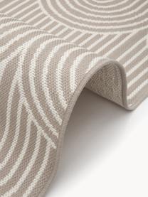 Tapis d'extérieur Arches, 86 % polypropylène, 14 % polyester, Beige, larg. 80 x long. 150 cm (taille XS)