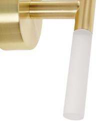 Aplique LED grande Gratia, Estructura: metal galvanizado, Anclaje: metal galvanizado, Beige, An 10 x Al 45 cm