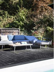 Modulares Gartensofa Rio, Gestell: Aluminium, pulverbeschich, Bezug: Polyester mit Schaumfüllu, Braun, Anthrazit, 283 x 80 cm