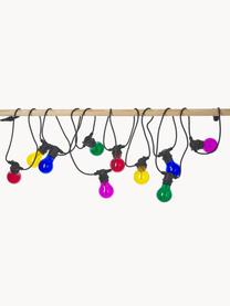 LED-Lichterkette Colors, 840 cm, 10 Lampions, Lampions: Kunststoff, Mehrfarbig, L 840 cm