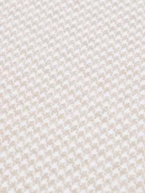 Set lenzuola in cotone Grady, Tessuto: Renforcé Renforcé è reali, Beige, bianco, 290 x 240 cm + 2 federe + 1 lenzuolo con angoli