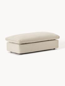 Pouf XL Felix, Tissu beige clair, larg. 140 x prof. 60 cm