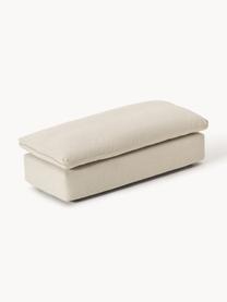 XL-Hocker Felix, Bezug: 100 % Polyester Der strap, Gestell: Massives Kiefern- und Fic, Webstoff Hellbeige, B 140 x T 60 cm