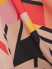 Hängematte Arti mit buntem Muster, Polyester, Rosa, Orange, Rot, Schwarz, B 80 x L 180