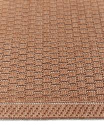 In- & outdoor loper Toronto in terracotta, 100% polypropyleen, Terracotta, B 80 x L 300 cm