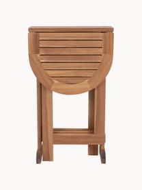 Mesa de balcón de madera de acacia Wings, Madera de acacia con certificado FSC®, Madera de acacia, An 80 x F 45 cm