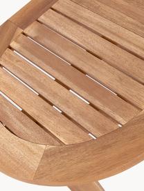 Opklapbare balkontafel Wings van acaciahout, Acaciahout, FSC®-gecertificeerd, Acaciahout, B 80 x D 45 cm