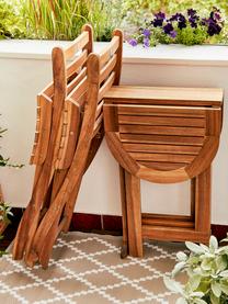 Balkon-Klapptisch Wings aus Akazienholz, Akazienholz, FSC®-zertifiziert, Akazienholz, B 80 x T 45 cm