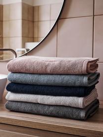 Lot de serviettes de bain unicolore Comfort, 3 élém., Gris clair, Lot de différentes tailles