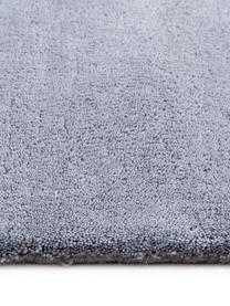 Tapis en laine tufté à la main Satomi, Anthracite, tons gris