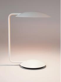 Lampada da tavolo Pixie, Paralume: metallo verniciato a polv, Base della lampada: metallo verniciato a polv, Bianco, Larg. 25 x Alt. 39 cm