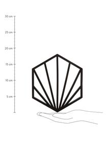Silikónová podložka Shell, 2 ks, Silikón, Čierna, Š 16 x V 1 cm