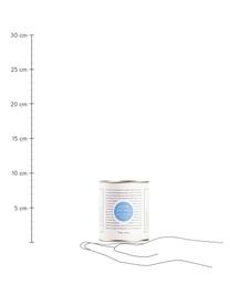 Salz Flor de Sal d´Es Trenc (Natural), Dose: Pappmembran, Metall, Creme, Goldfarben, Blau, 180 g