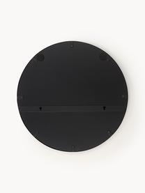 Okrągłe lustro ścienne Lacie, Czarny, Ø 40 cm