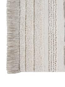 Teppich Air mit Hoch-Tief-Effekt, Flor: 97% recycelte Baumwolle, , Beige, B 140 x L 200 cm (Größe S)