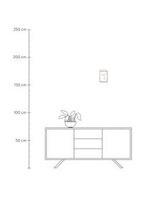 Bilderrahmen Frame, Rahmen: Eichenholz, unbehandelt, Rahmen: Eiche Aufhängung: Schwarz Front und Rückseite: Transparent, 32 x 44 cm