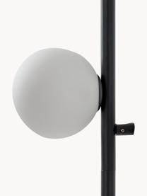 Wandlamp Bar met stekker, Zwart, B 12 x H 123 cm