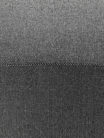 Poef Melva, B 99 x D 72 cm, Bekleding: 100% polyester Met 45.000, Frame: massief grenen- en sparre, Poten: kunststof Dit product is , Geweven stof donkergrijs, B 99 x D 42 cm
