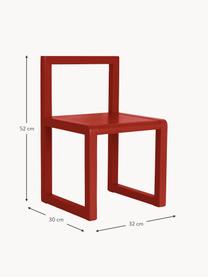 Holz-Kinderstuhl Little Architect, Eschenholz, Eschenholzfurnier, Mitteldichte Holzfaserplatte (MDF)

Dieses Produkt wird aus nachhaltig gewonnenem, FSC®-zertifiziertem Holz gefertigt., Rot, B 32 x T 30 cm