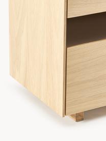 Holz-Nachttisch Larsen, Beine: Massives Eichenholz Diese, Eichenholz, lackiert, B 50 x H 50 cm