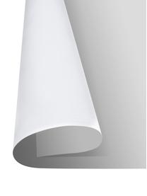 Tappetino piatto antiscivolo in vinile grigio/beige Haakon, Vinile riciclabile, Tonalità grigie, tonalità beige, bianco, Larg. 136 x Lung. 203 cm