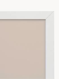 Impression numérique encadrée Lovely Rain, Blanc, beige clair, tons bruns, larg. 33 x haut. 43 cm