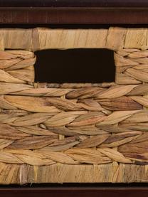Cómoda Sini, Estructura: madera de Paulownia, made, Marrón, beige, An 42 x Al 68 cm