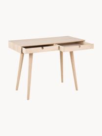 Escritorio en roble Century, Patas: madera de roble con pigme, Madera de roble, An 100 x Al 74 cm