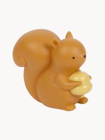 Veilleuse à intensité variable avec fonction minuterie Squirrel, Plastique, Brun clair jaune moutarde, larg. 13 x haut. 13 cm