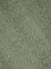 Alfombra artesanal de viscosa Jane, Parte superior: 100% viscosa, Reverso: 100% algodón, Verde oscuro, An 200 x L 300 cm (Tamaño L)
