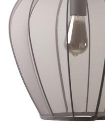 Lampa wisząca z siateczki Beau, Szary, Ø 40 x W 42 cm