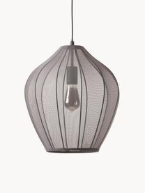 Lampa wisząca z siateczki Beau, Szary, Ø 40 x W 42 cm