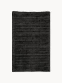 Tapis en viscose tissé main Jane, Anthracite, larg. 160 x long. 230 cm (taille M)