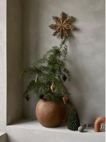 Décoration sapin de Noël Winnie haut. 7 cm, 4 élém., Vert foncé, Ø 5 x haut. 7 cm